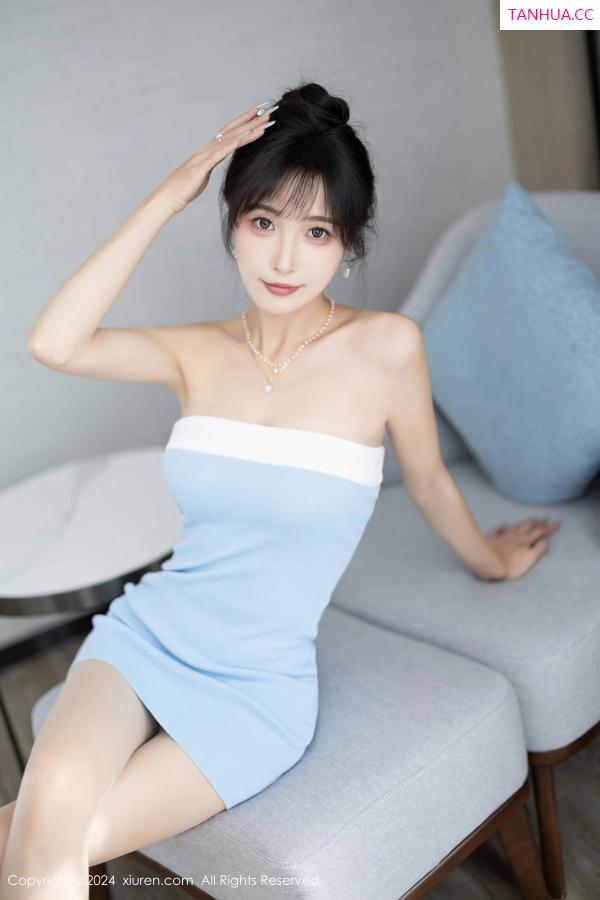 林星阑  [XiuRen]高清写真图 2024.03.01 No.8165 林星阑 性感黑丝第8张图片
